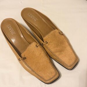 Franco Sarto Camel Hair women Loafers/Mules